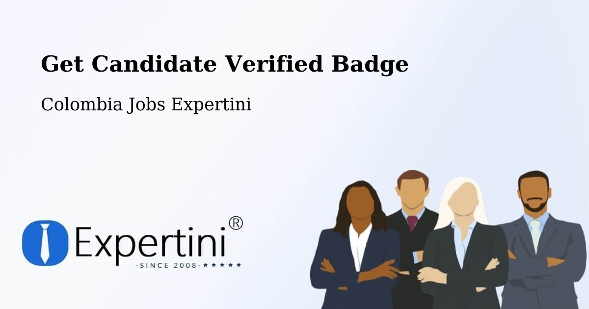 Get Candidate Verified Badge - Colombia Jobs Expertini