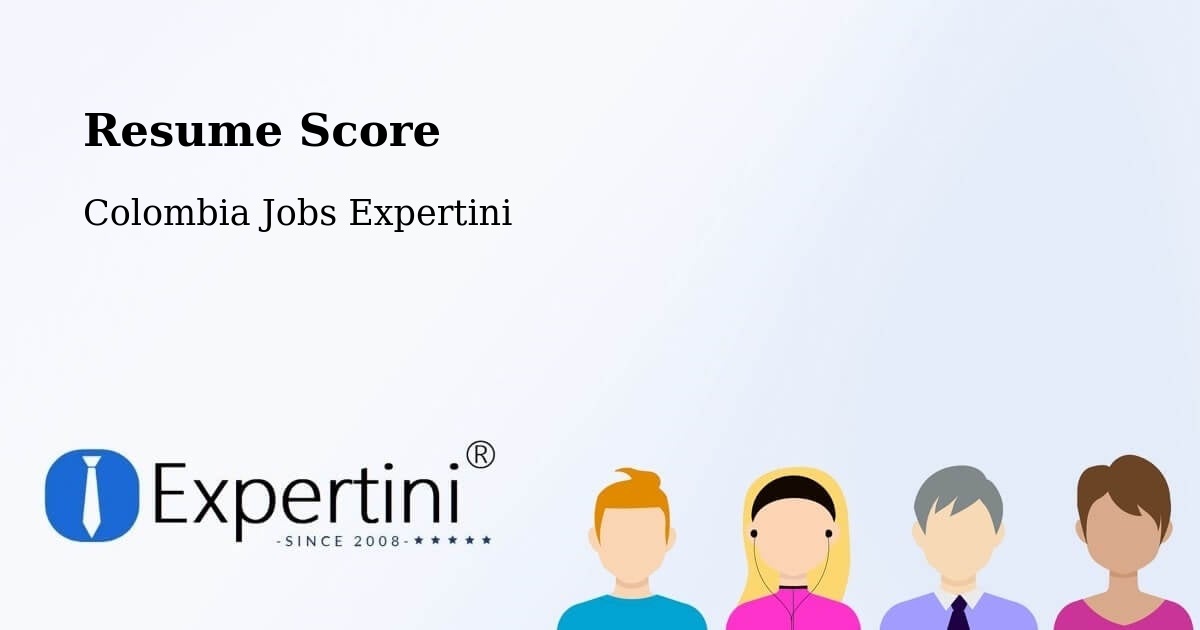 Resume Score - Colombia Jobs Expertini